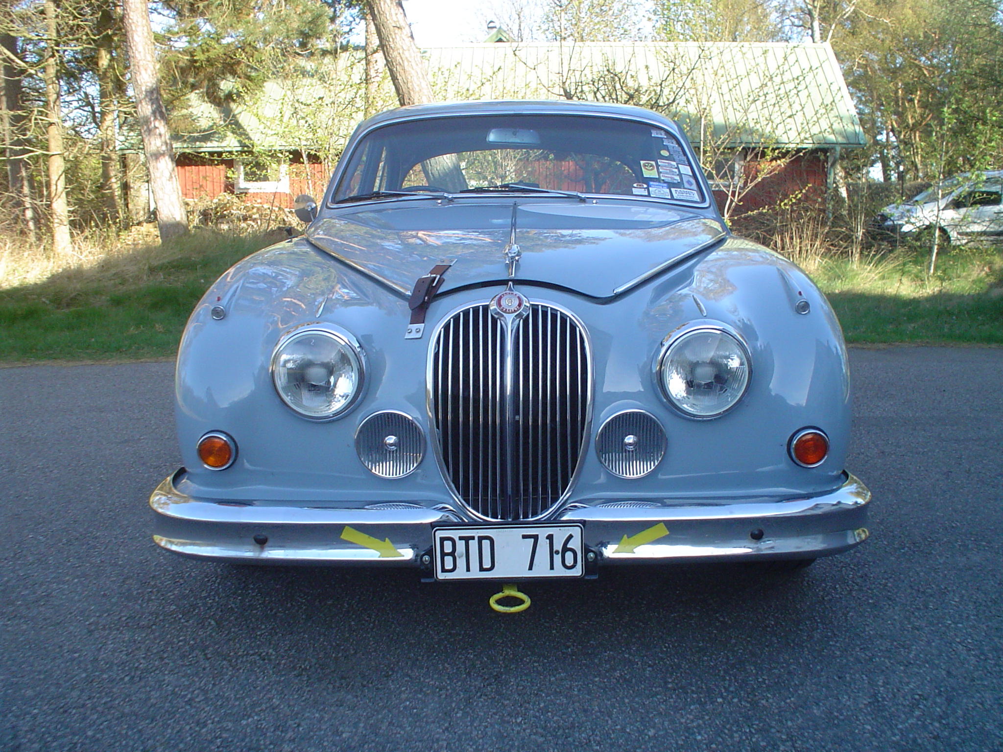 jaguar MK2 framifrån